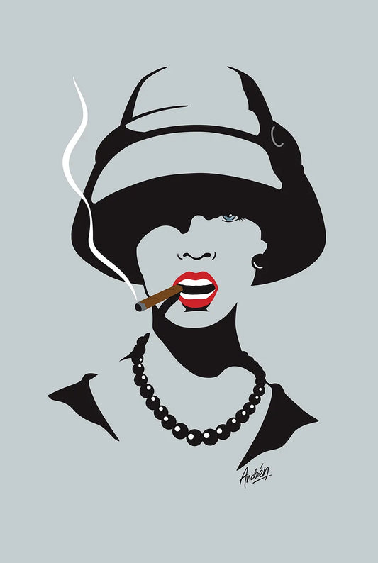 The Lady With Cigar